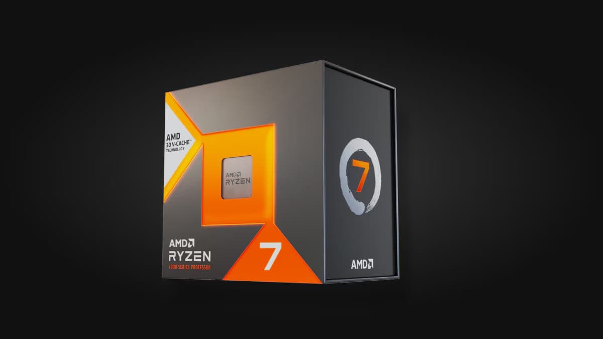 Caja del procesador AMD Ryzen 7 7800X3D
