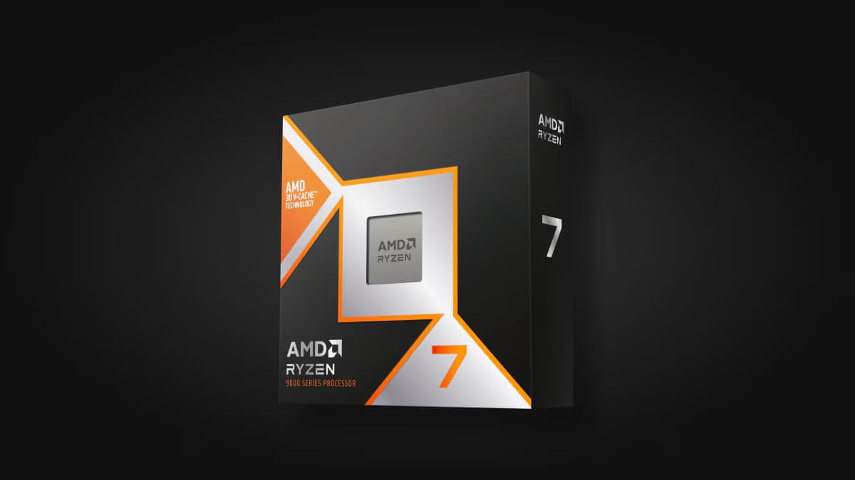Caja del procesador AMD Ryzen 7 9800X3D