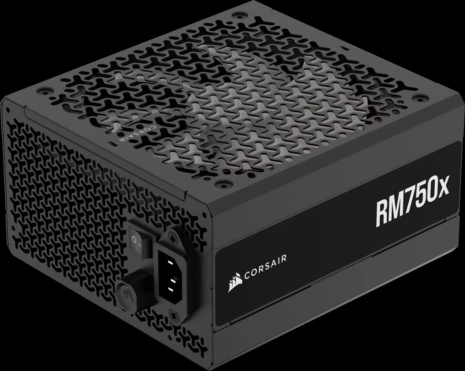 Fuente de alimentación CORSAIR RM750x (2024) en perspectiva