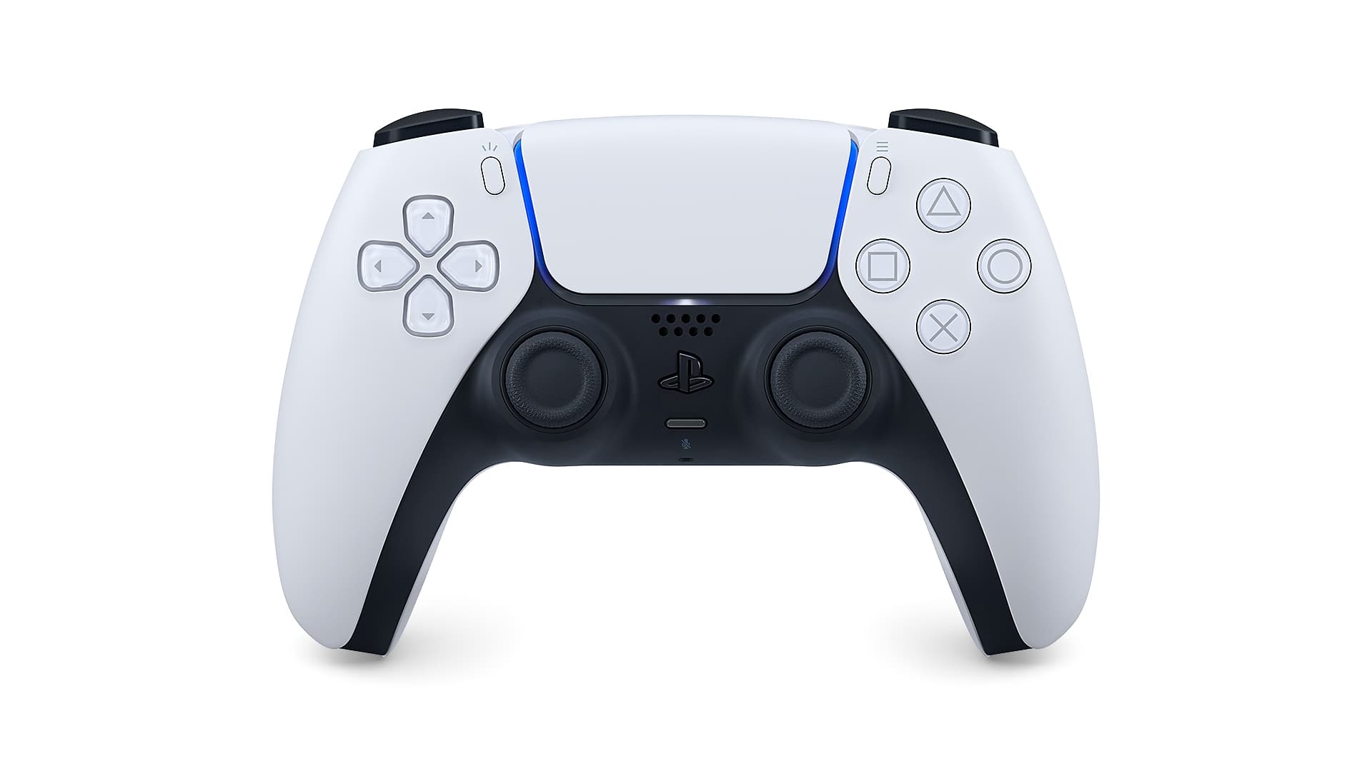 Mando inalámbrico DualSense blanco de PlayStation 5